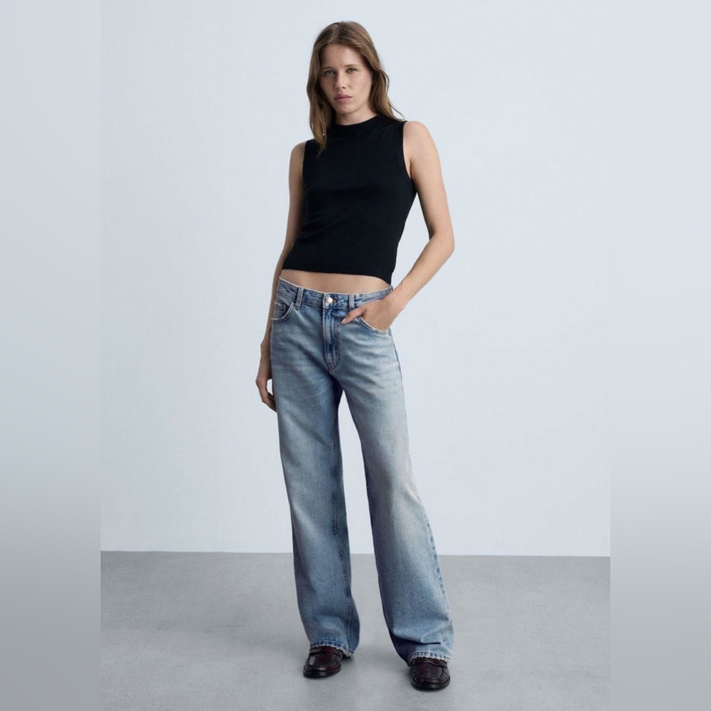 NWT MANGO Miami Straight-Fit Jeans